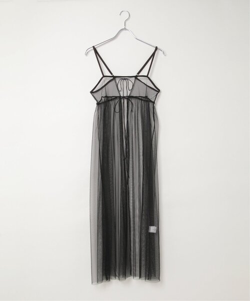 notch.(ノッチ)の「チュールレースキャミワンピース(ワンピース・レディース・ブラック/オフホワイト/チャコールグレー・M)」の14枚目の写真