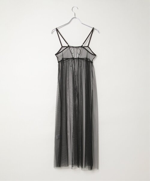 notch.(ノッチ)の「チュールレースキャミワンピース(ワンピース・レディース・ブラック/オフホワイト/チャコールグレー・M)」の15枚目の写真