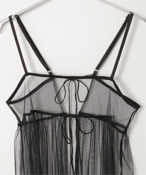 notch.(ノッチ)の「チュールレースキャミワンピース(ワンピース・レディース・ブラック/オフホワイト/チャコールグレー・M)」の18枚目の写真