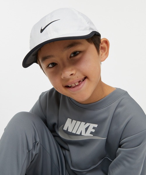 NIKE（ナイキ）の「ナイキ Dri-FIT クラブ キッズ アンストラクチャード フェザーライト キャップ / Nike Dri-FIT ClubKids' Unstructured Featherlight Cap（キャップ・キッズ・ブラック/ホワイト/ダークグリーン・ONE SIZE）」の18枚目の写真