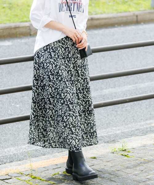 URBAN RESEARCH（アーバンリサーチ）の「フラワープリントミディ  