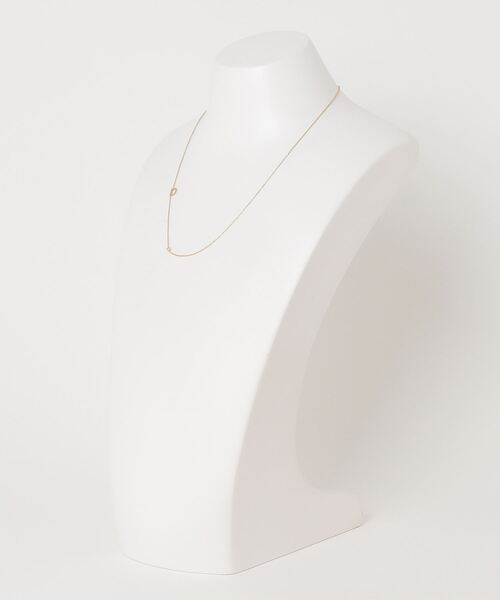 ebine（エビネ）の「Alphabet Zirconia Necklace　金属アレルギー対応 サージカルステンレス（ネックレス・レディース・D/C/M/K/F/S/R/I/T/E/J/A/H/N/Y/W・FREE）」の21枚目の写真