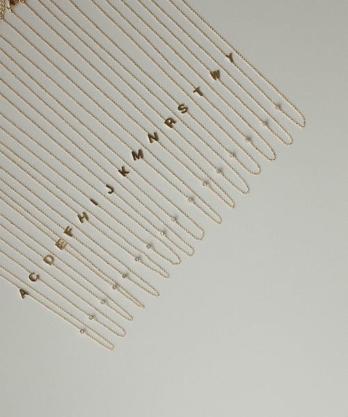 ebine（エビネ）の「Alphabet Zirconia Necklace　金属アレルギー対応 サージカルステンレス（ネックレス・レディース・D/C/M/K/F/S/R/I/T/E/J/A/H/N/Y/W・FREE）」の17枚目の写真