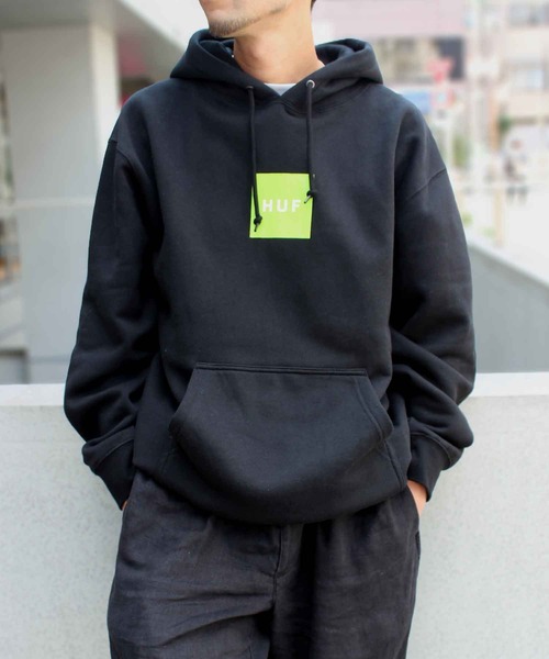HUF(ハフ)の「【HUF】ハフ HUF SET BOX P/O HOODIE スウェット パーカー PF00573(パーカー・メンズ・オリーブ/ヘザーグレー/ブラック・XL/L/S/M)」の17枚目の写真