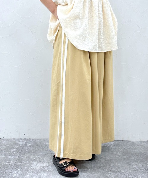 LEPSIM(レプシィム)の「ラインスカーチョ 964247(その他パンツ・レディース・ベージュ/カーキ/ブラック/チャコールグレー・FREE)」の22枚目の写真