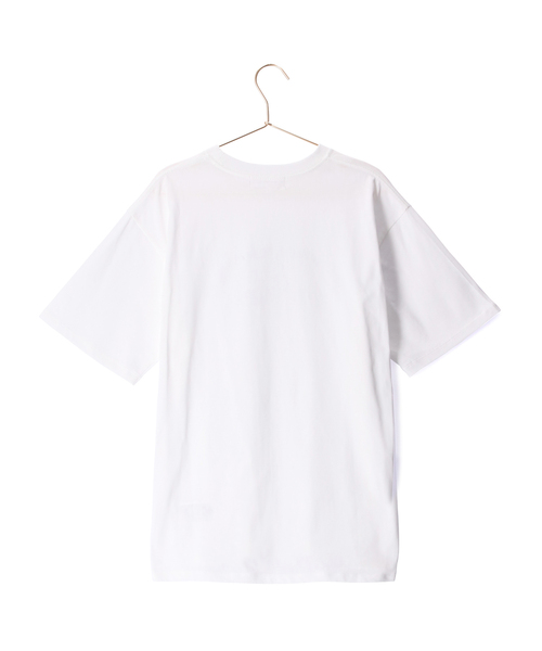 ROPE' PICNIC（ロペピクニック）の「リンクコーデ/BIGアソートロゴTシャツ（Tシャツ/カットソー・レディース・ホワイト/ブルー系その他6/チャコールグレー・38）」の7枚目の写真