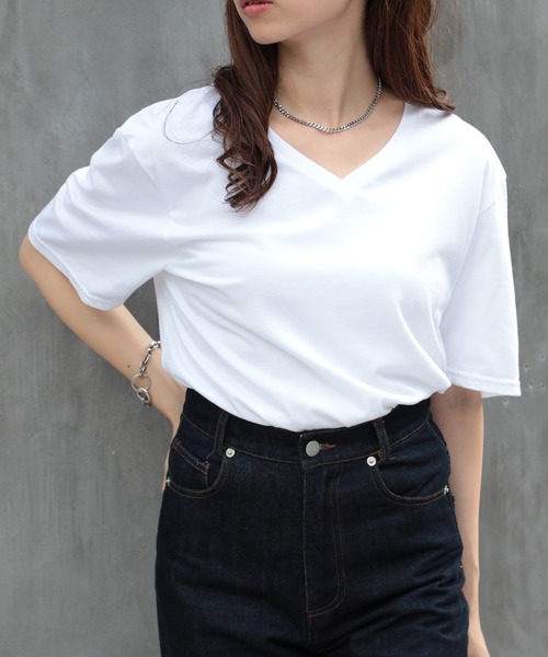 GILDAN(ギルダン)の「【GILDAN】4.5 oz ソフトスタイルVネック Tシャツ ※64V00 MURS(Tシャツ/カットソー・メンズ・チャコールグレー/グレー/ブラック/ネイビー/ホワイト/レッド・S/M/L/XL)」の7枚目の写真