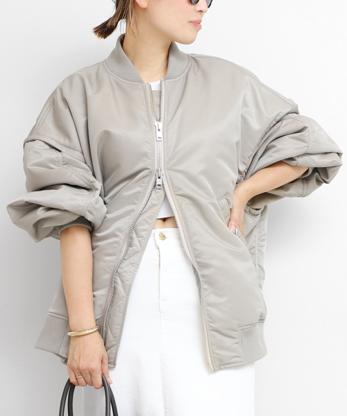 Deuxieme Classe CALUX/キャラクスBOMBER JACKET セール】【CALUX/キャラクス】 BOMBER JACKET（MA-1）｜CALUX