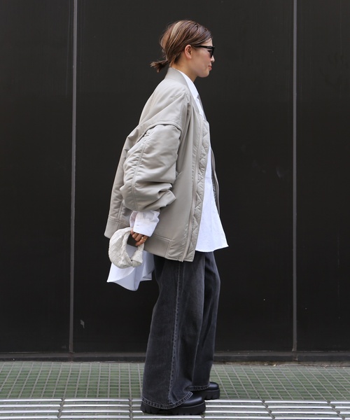 セール】【CALUX/キャラクス】 BOMBER JACKET（MA-1）｜CALUX