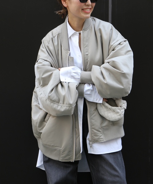 セール】【CALUX/キャラクス】 BOMBER JACKET（MA-1）｜CALUX