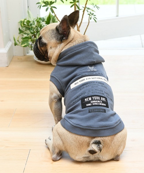 AVIREX/A.N.Gパッチ&プリントパーカー(ペットウェア)|AVIREX(アヴィレックス) AVIREX/A.N.Gパッチ&プリントパーカー(ペットウェア)|AVIREX(アヴィレックス)