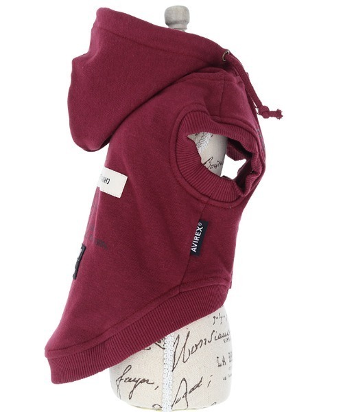 AVIREX/A.N.Gパッチ&プリントパーカー(ペットウェア)|AVIREX(アヴィレックス) AVIREX/A.N.Gパッチ&プリントパーカー(ペットウェア)|AVIREX(アヴィレックス)