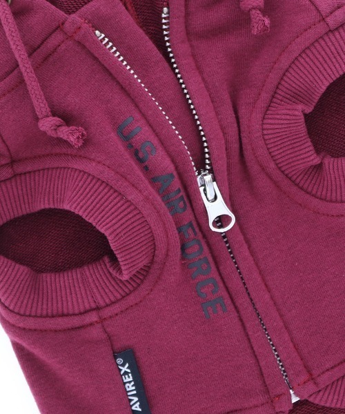 AVIREX/A.N.Gパッチ&プリントパーカー(ペットウェア)|AVIREX(アヴィレックス) AVIREX/A.N.Gパッチ&プリントパーカー(ペットウェア)|AVIREX(アヴィレックス)