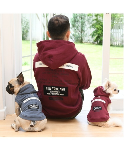 AVIREX/A.N.Gパッチ&プリントパーカー(ペットウェア)|AVIREX(アヴィレックス) AVIREX/A.N.Gパッチ&プリントパーカー(ペットウェア)|AVIREX(アヴィレックス)