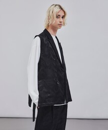 tk.TAKEO KIKUCHI | ノースリーブダブルジャケットベスト(ベスト)