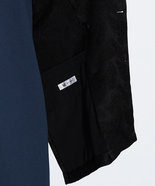 tk.TAKEO KIKUCHI（ティーケータケオキクチ）の「◆ノースリーブダブルジャケットベスト（ベスト・メンズ・ブラック系/ブラック・88）」の11枚目の写真