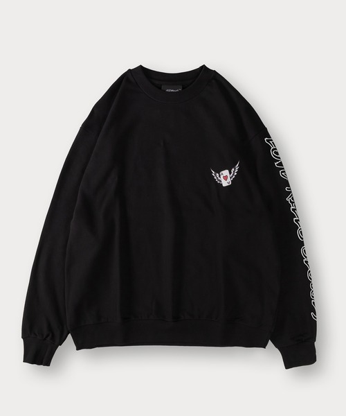 Ed Hardy(エドハーディー)の「【Ed Hardy/エド・ハーディー】グラフィックプリントスウェット/バックプリント/アームプリント/ビッグシルエット(スウェット・メンズ・グリーン系その他3/グリーン系その他/ブルー系その他/ブラック系その他/ブルー/グリーン/ブラック/グリーン系その他2/ブラック系その他2/イエロー/イエロー系その他・L/M)」の18枚目の写真