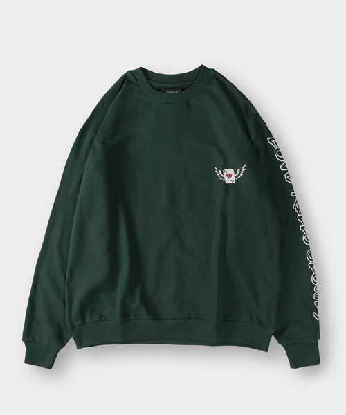 Ed Hardy(エドハーディー)の「【Ed Hardy/エド・ハーディー】グラフィックプリントスウェット/バックプリント/アームプリント/ビッグシルエット(スウェット・メンズ・グリーン系その他3/グリーン系その他/ブルー系その他/ブラック系その他/ブルー/グリーン/ブラック/グリーン系その他2/ブラック系その他2/イエロー/イエロー系その他・L/M)」の20枚目の写真