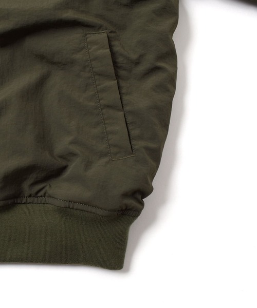 GLAZOS（グラソス）の「【リバーシブル】裏ボア・MA-1（ブルゾン・キッズ・カーキ/ブラック・140cm/150cm/160cm/170cm）」の8枚目の写真