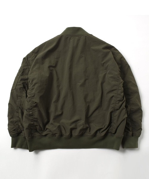 GLAZOS（グラソス）の「【リバーシブル】裏ボア・MA-1（ブルゾン・キッズ・カーキ/ブラック・140cm/150cm/160cm/170cm）」の12枚目の写真