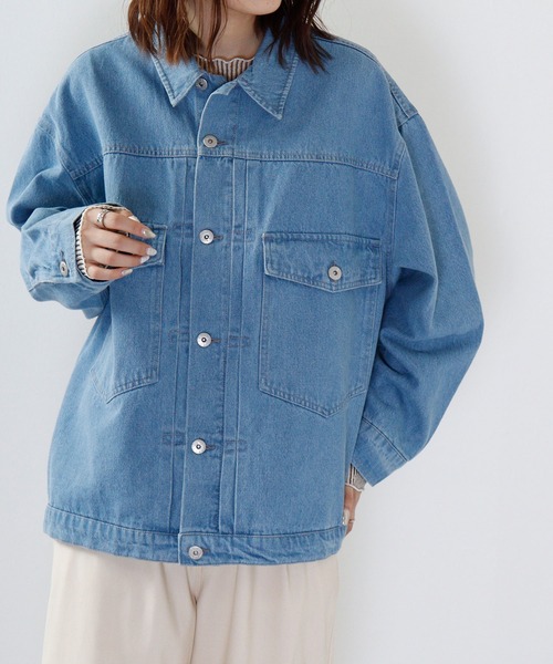 【セール】12oz デニム BIG Gジャン セットアップ対応（デニムジャケット）｜FUNALIVE（ファンアライブ）