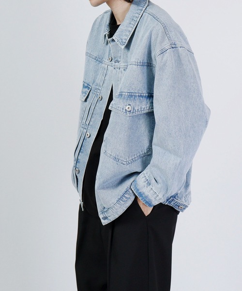 【セール】12oz デニム BIG Gジャン セットアップ対応（デニムジャケット）｜FUNALIVE（ファンアライブ）