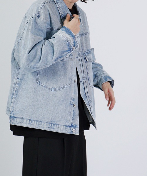 【セール】12oz デニム BIG Gジャン セットアップ対応（デニムジャケット）｜FUNALIVE（ファンアライブ）