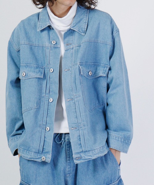 【セール】12oz デニム BIG Gジャン セットアップ対応（デニムジャケット）｜FUNALIVE（ファンアライブ）