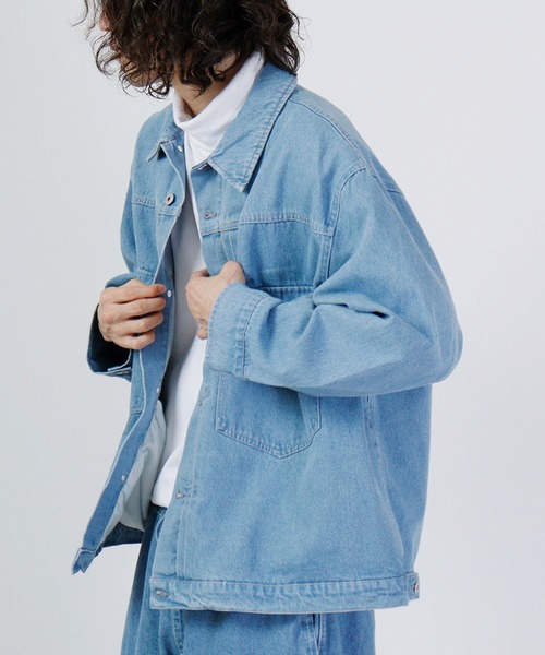 【セール】12oz デニム BIG Gジャン セットアップ対応（デニムジャケット）｜FUNALIVE（ファンアライブ）