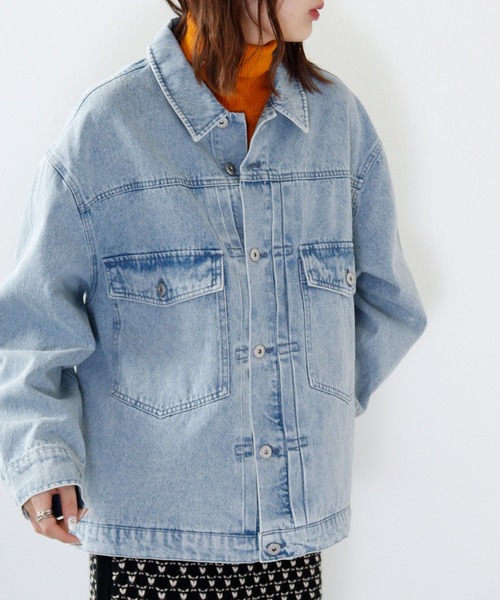 【セール】12oz デニム BIG Gジャン セットアップ対応（デニムジャケット）｜FUNALIVE（ファンアライブ）