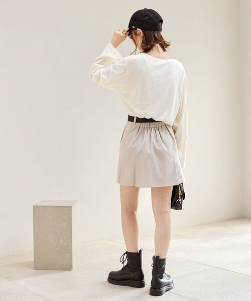 MAJESTIC LEGON（マジェスティックレゴン）の「アソートロゴTシャツ（Tシャツ/カットソー・レディース・アイボリー/ピンク系その他2/ホワイト系その他2・MEDIUM）」の15枚目の写真