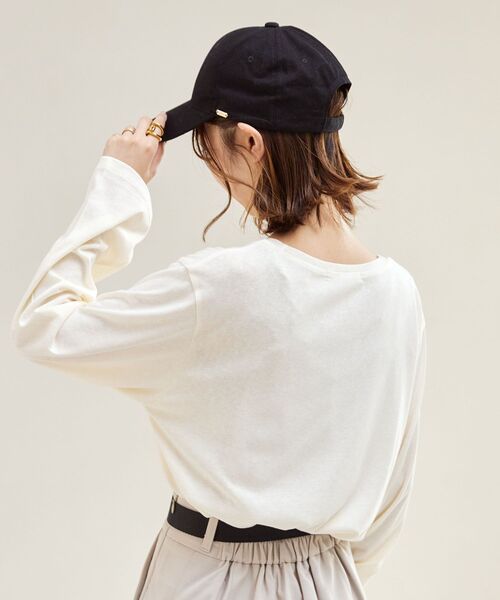 MAJESTIC LEGON（マジェスティックレゴン）の「アソートロゴTシャツ（Tシャツ/カットソー・レディース・アイボリー/ピンク系その他2/ホワイト系その他2・MEDIUM）」の19枚目の写真