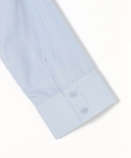 179/WG(イチナナキュウダブルジー)の「ヒヨク刺繍カッティングシャツ(シャツ/ブラウス・レディース・チャコールグレー/ブルー/オフホワイト・MEDIUM)」の10枚目の写真