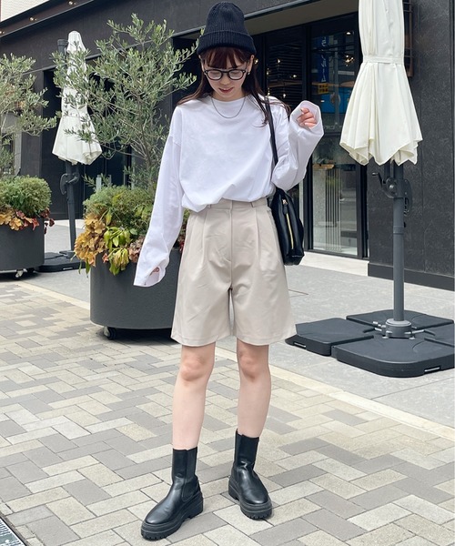 LE MORE(リモア)の「オーバーサイズフォトプリントロンT(Tシャツ/カットソー・レディース・ホワイト系その他/ホワイト系その他2・FREE)」の7枚目の写真