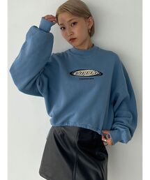 EMODA | ドローストリングシェニールトップ(スウェット)