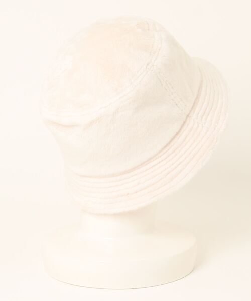 Champion（チャンピオン）の「(LF)【Champion】シールボア バケットハット（ハット・レディース・チャコールグレー/ライトブラウン/アイボリー/ブラック・58cm）」の5枚目の写真