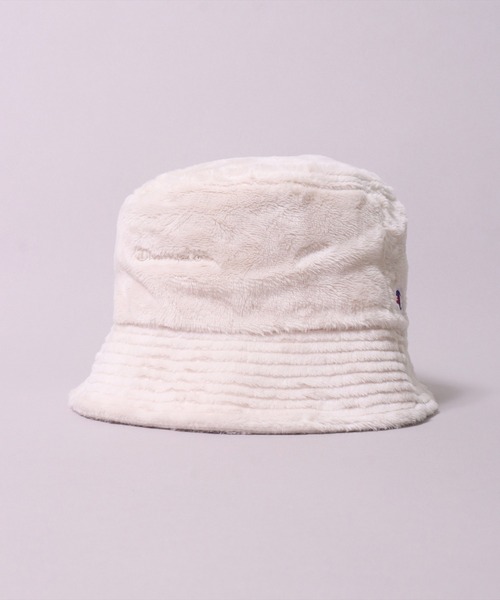 Champion（チャンピオン）の「(LF)【Champion】シールボア バケットハット（ハット・レディース・チャコールグレー/ライトブラウン/アイボリー/ブラック・58cm）」の18枚目の写真