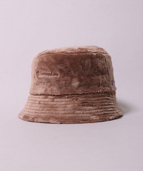 Champion（チャンピオン）の「(LF)【Champion】シールボア バケットハット（ハット・レディース・チャコールグレー/ライトブラウン/アイボリー/ブラック・58cm）」の21枚目の写真