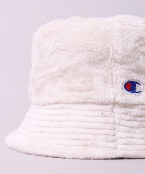 Champion（チャンピオン）の「(LF)【Champion】シールボア バケットハット（ハット・レディース・チャコールグレー/ライトブラウン/アイボリー/ブラック・58cm）」の11枚目の写真