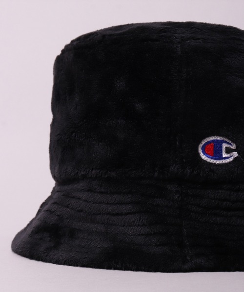 Champion（チャンピオン）の「(LF)【Champion】シールボア バケットハット（ハット・レディース・チャコールグレー/ライトブラウン/アイボリー/ブラック・58cm）」の13枚目の写真