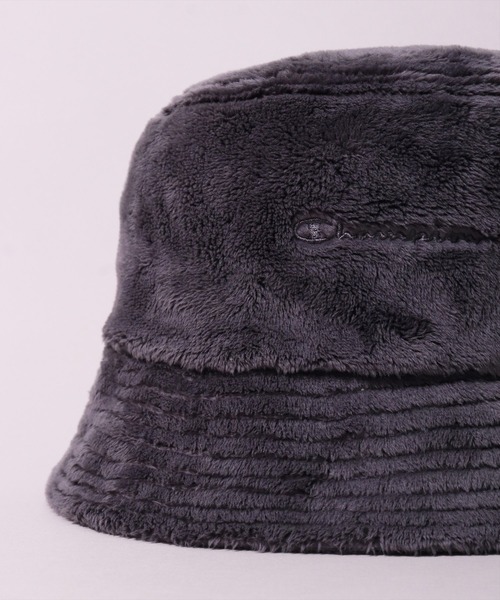 Champion（チャンピオン）の「(LF)【Champion】シールボア バケットハット（ハット・レディース・チャコールグレー/ライトブラウン/アイボリー/ブラック・58cm）」の14枚目の写真