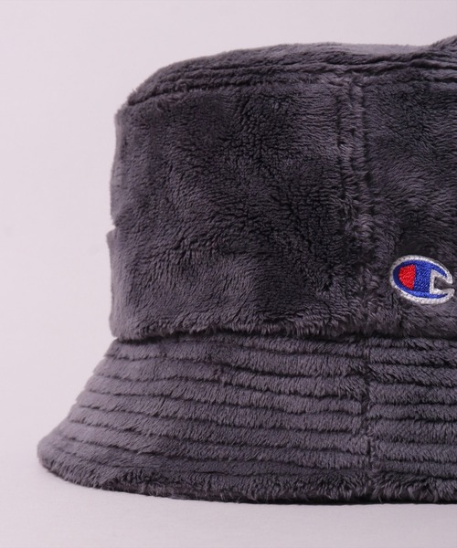 Champion（チャンピオン）の「(LF)【Champion】シールボア バケットハット（ハット・レディース・チャコールグレー/ライトブラウン/アイボリー/ブラック・58cm）」の15枚目の写真