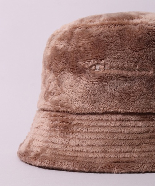 Champion（チャンピオン）の「(LF)【Champion】シールボア バケットハット（ハット・レディース・チャコールグレー/ライトブラウン/アイボリー/ブラック・58cm）」の16枚目の写真