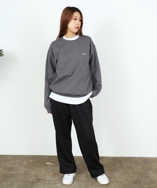 PENNEYS（ぺニーズ）の「PENNEYS/ペニーズ  THE FOX CREW SWEAT スウェット（スウェット・メンズ・レッド/ダークグリーン/チャコール/ブラック/ワインレッド/ネイビー/アッシュグレー/サンドベージュ/ホワイト・XL/M/L/S）」の10枚目の写真