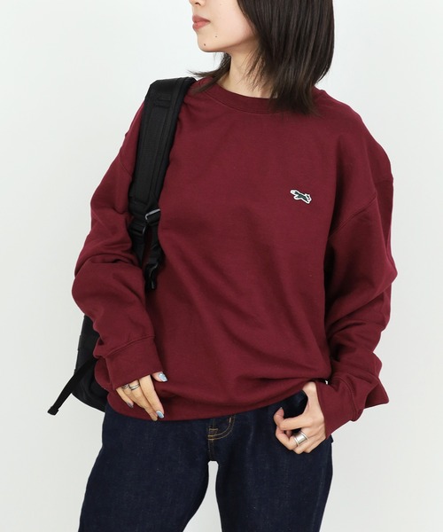 PENNEYS（ぺニーズ）の「PENNEYS/ペニーズ  THE FOX CREW SWEAT スウェット（スウェット・メンズ・レッド/ダークグリーン/チャコール/ブラック/ワインレッド/ネイビー/アッシュグレー/サンドベージュ/ホワイト・XL/M/L/S）」の16枚目の写真