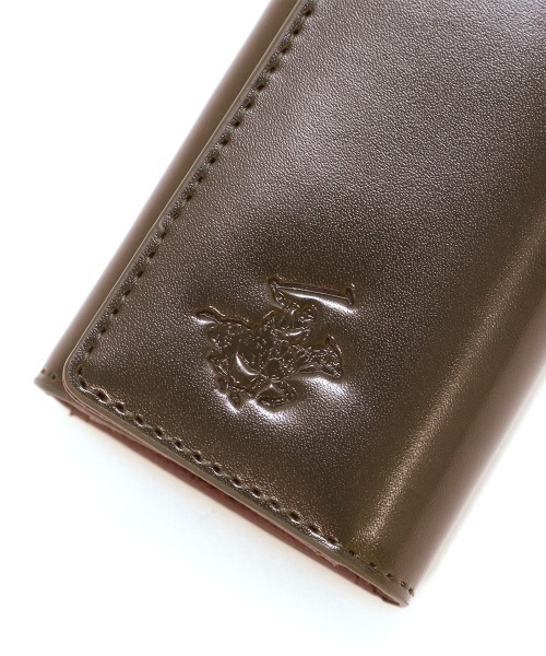 BEVERLY HILLS POLO CLUB（ビバリーヒルズポロクラブ）の「【Beverly Hills Polo Club/ビバリーヒルズポロクラブ】ワンポイントポニー レザーキーケース（ボタン開閉）（キーケース/キーアクセサリー・メンズ・ブラック/ネイビー/グリーン/ブラック系2/ブラック系1/ダークブラウン・FREE）」の9枚目の写真