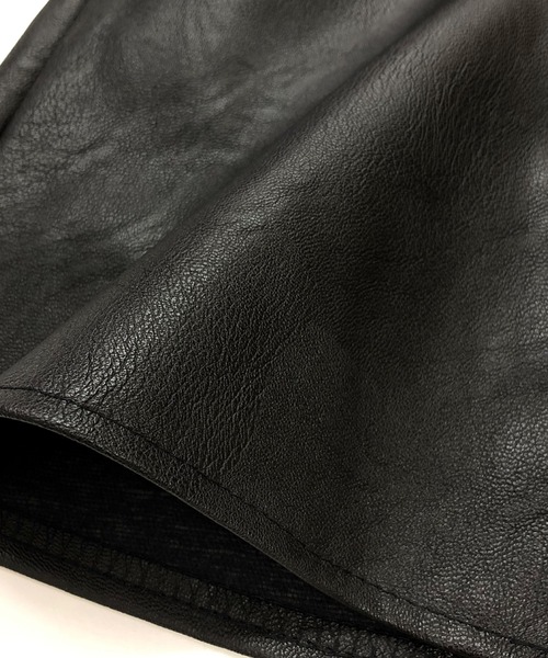 SHEENA(シーナ)の「エコレザーリングジップミニスカート(スカート・レディース・ブラック・L/S/M)」の18枚目の写真