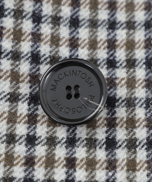 MACKINTOSH PHILOSOPHY ベルテッドコート MACKINTOSH PHILOSOPHY（ﾏｯｷﾝﾄｯｼｭ ﾌｨﾛｿﾌｨｰ）の「GREY LABEL