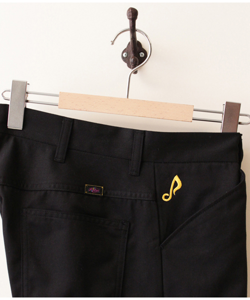 ROTAR(ローター)の「Note Embroidery Work Pants / ワークパンツ(チノパンツ・メンズ・ブラウン/ネイビー/ブラック/カーキ・LARGE/MEDIUM)」の9枚目の写真