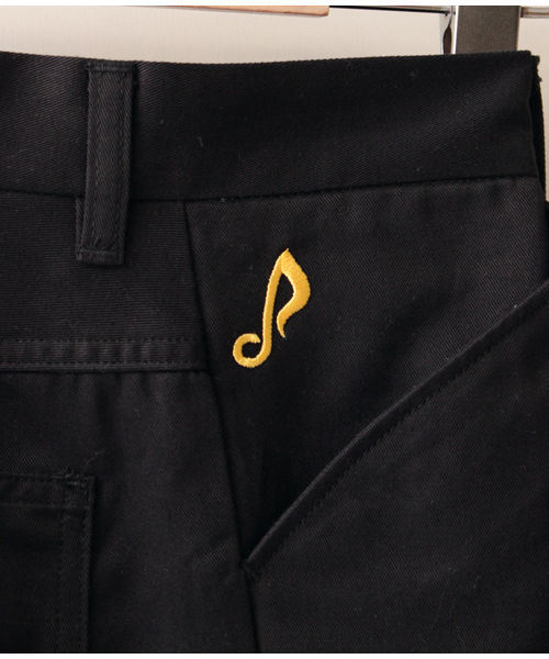 ROTAR(ローター)の「Note Embroidery Work Pants / ワークパンツ(チノパンツ・メンズ・ブラウン/ネイビー/ブラック/カーキ・LARGE/MEDIUM)」の20枚目の写真